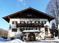 Skivakantie Wintersport Kössen Gasthof Hüttwirt